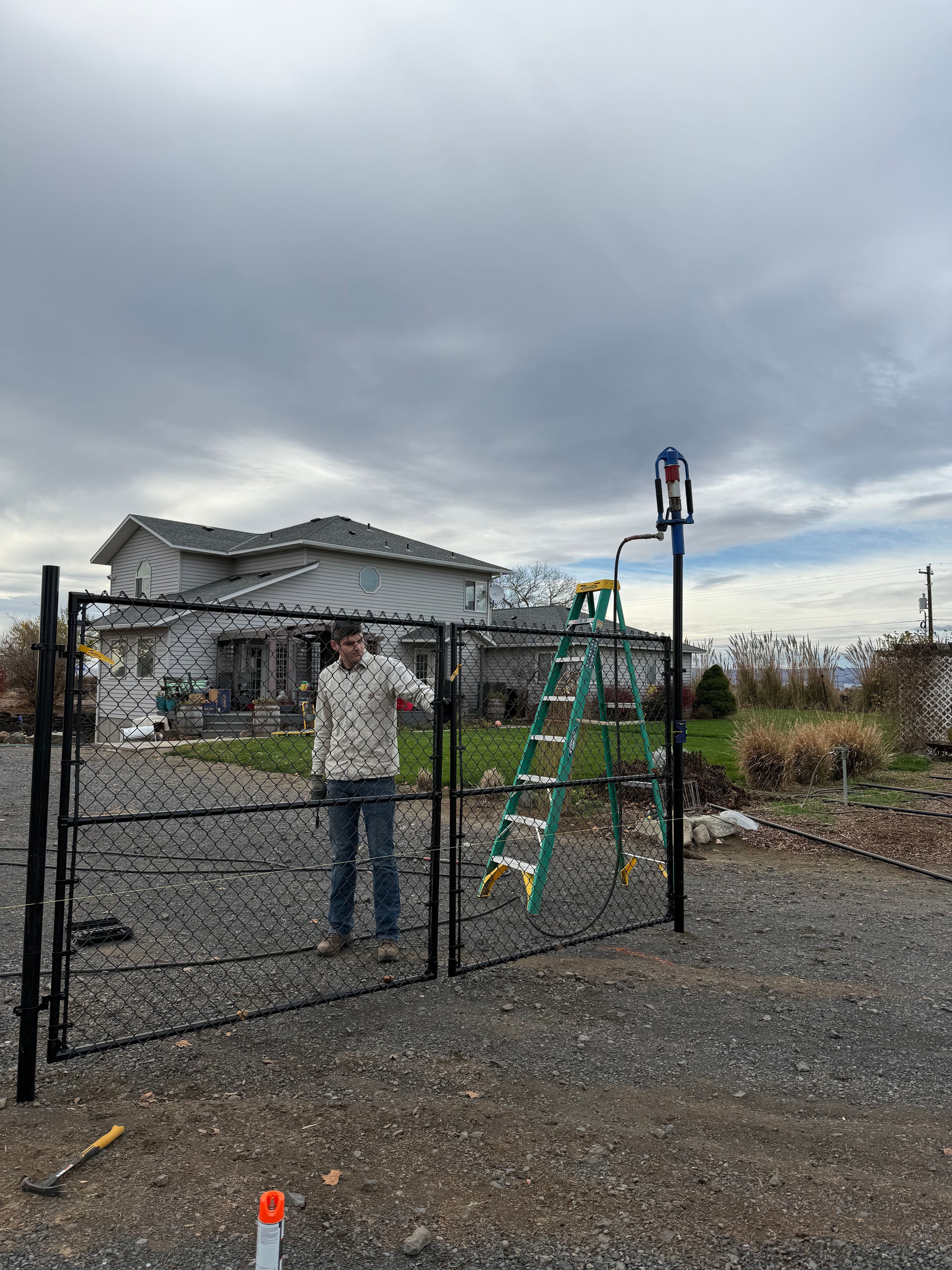 Project Installing 800 Feet of Chain-Link Fence image